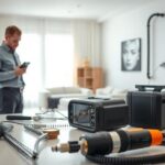 كشف تسربات النورس بالدمام