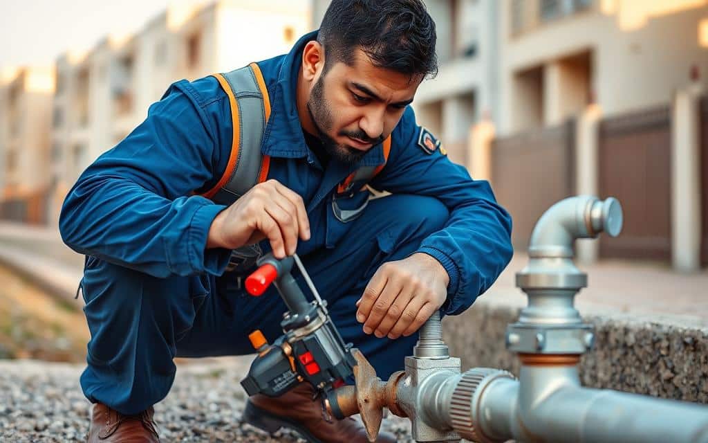 كشف تسريبات المياة الدمام